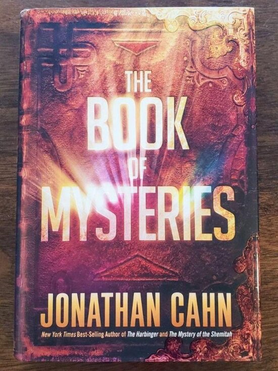 Other - The Book Of Mysteries Jonathan Cahn Hardcover Christian Fiction Book Good